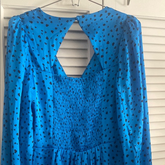 Blue Patterned Dress - Picture 11 of 13